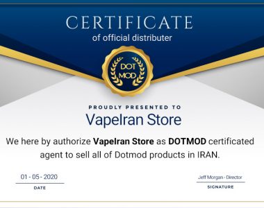 dotmod certificate