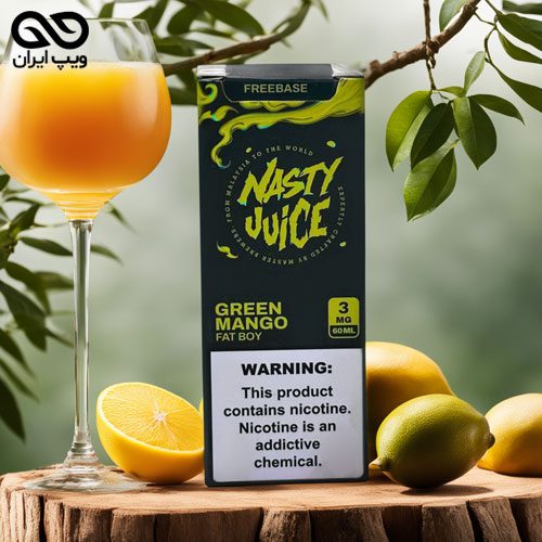 ایجوس انبه و لیمو خنک Nasty Green Mango